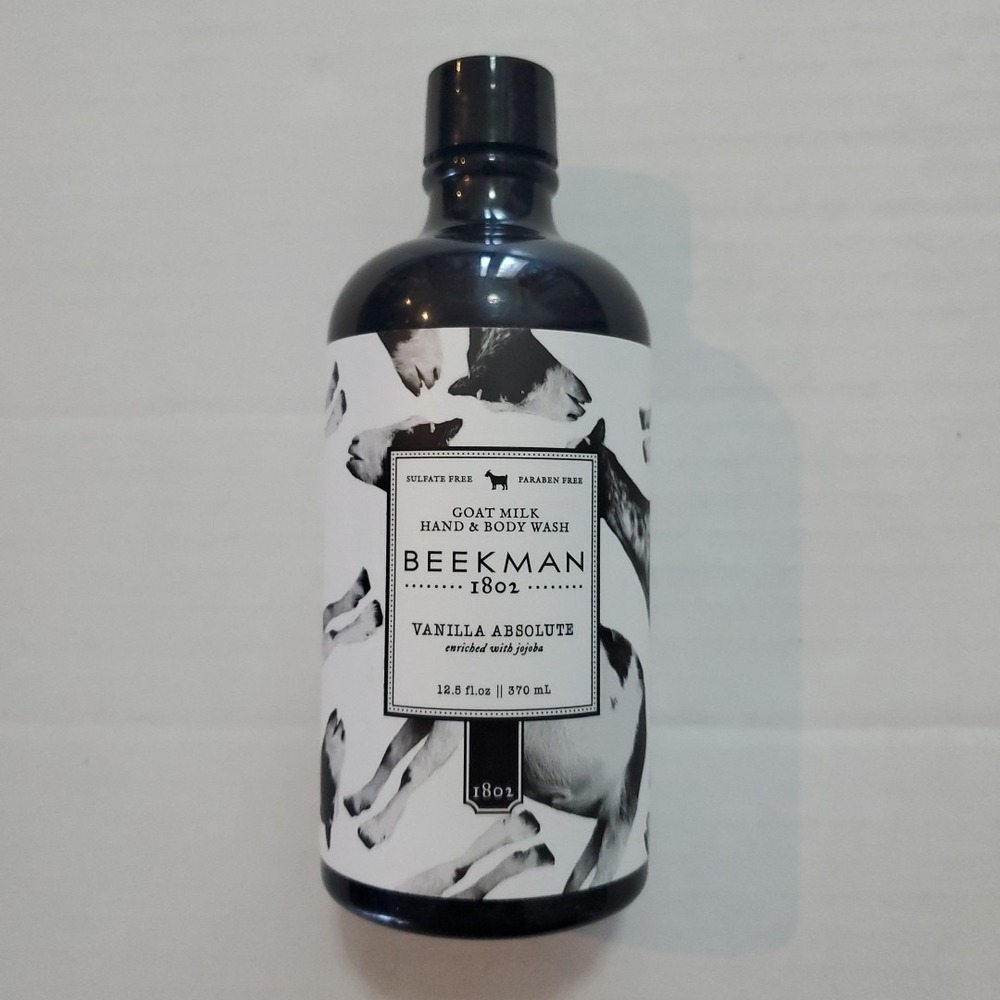 Beekman 1802 Vanilla Absolute Goat Milk Hand & Body Wash 12.5 fl oz Sealed
